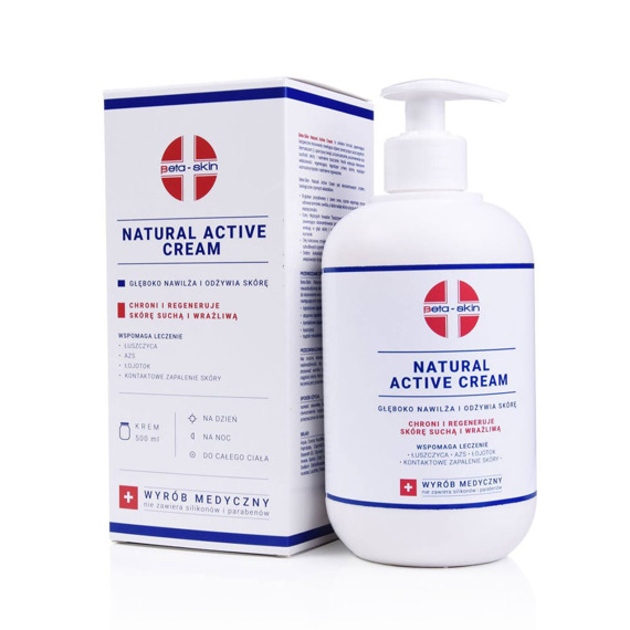 Beta-Skin Natural Active Cream NAC krem nawilżający 500 ml